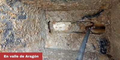 Destape de drenajes en valle de aragon
